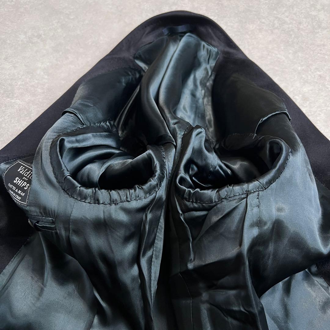 【極上品】ヴァルディターロSHIPS ロロピアーナ カシミヤ混 チェスターコート