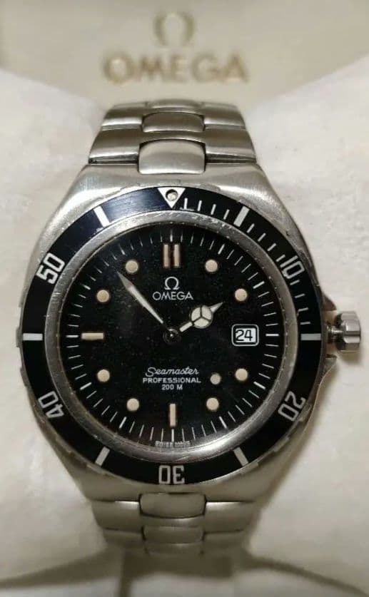 最終価格★プレボンド ラージ ベンツ針 六角リューズ シーマスター200 オメガ