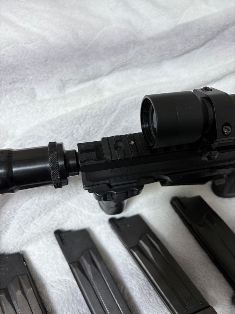 MK23 SOCOM 東京マルイ 固定式ガスガン カスタム品 マガジン4個