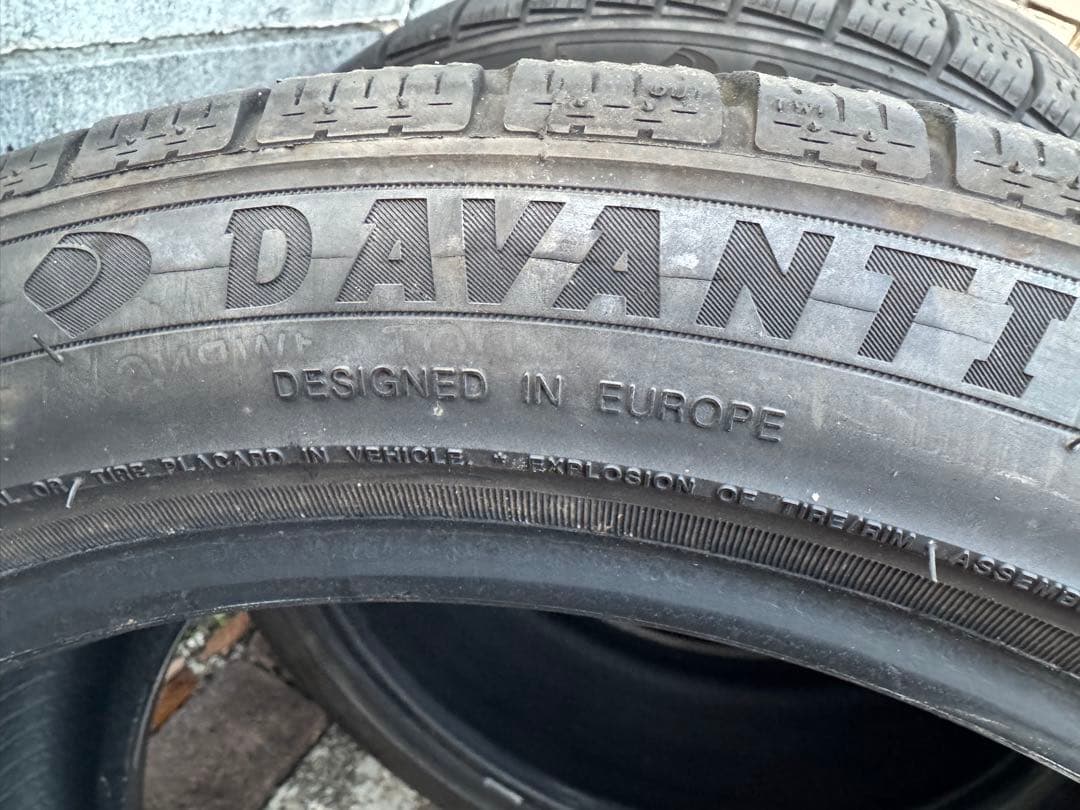 DAVANTI スタッドレスタイヤ 215/45R17 2021年29週製 4本