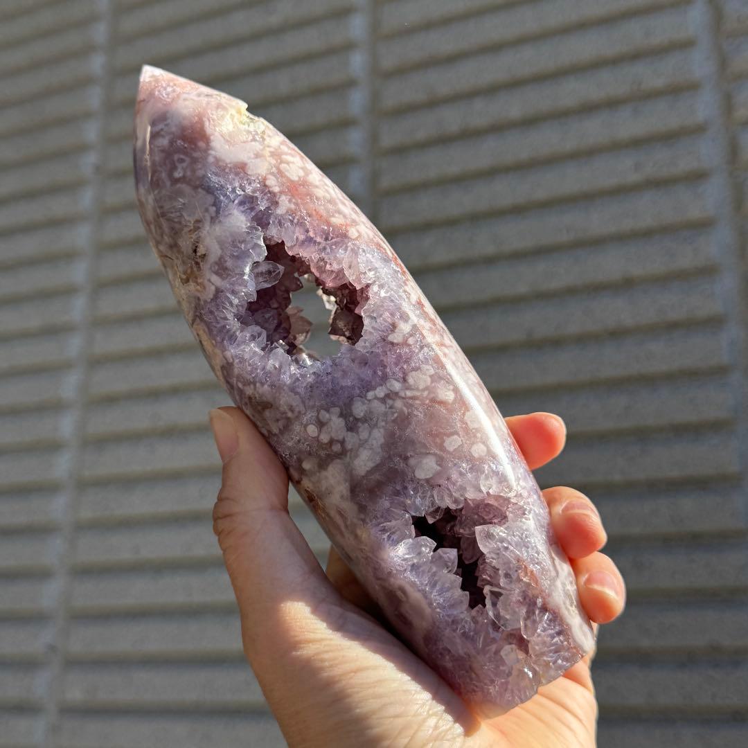 アメシストフラワーアゲート　フレーム