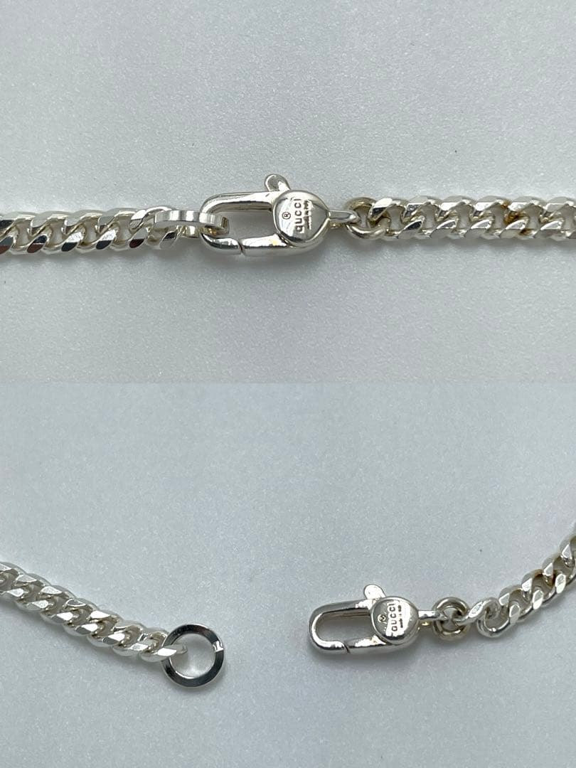 【美品】GUCCI グッチ インフィニティノットネックレス 925 22.7g