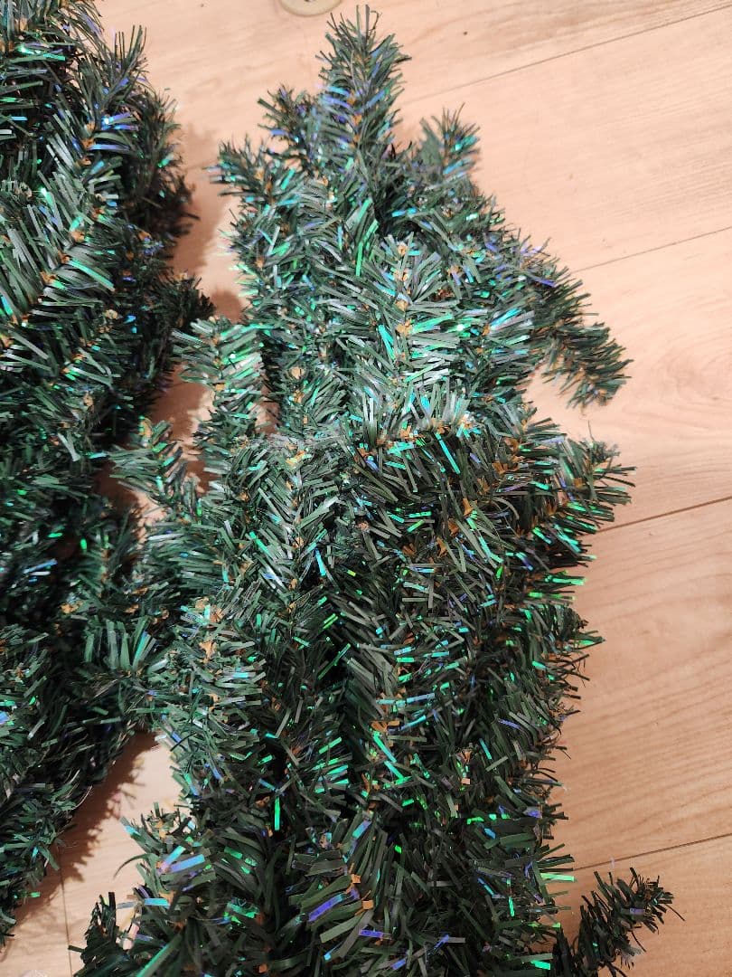 180cm LEDクリスマスツリーセット(大量オーナメント付)