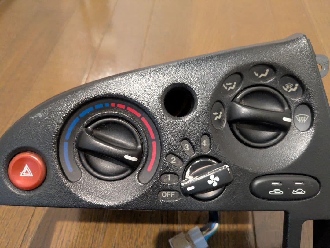 FD3S RX-7 エアコンパネル オーディオパネル 2個セット ジャンク品