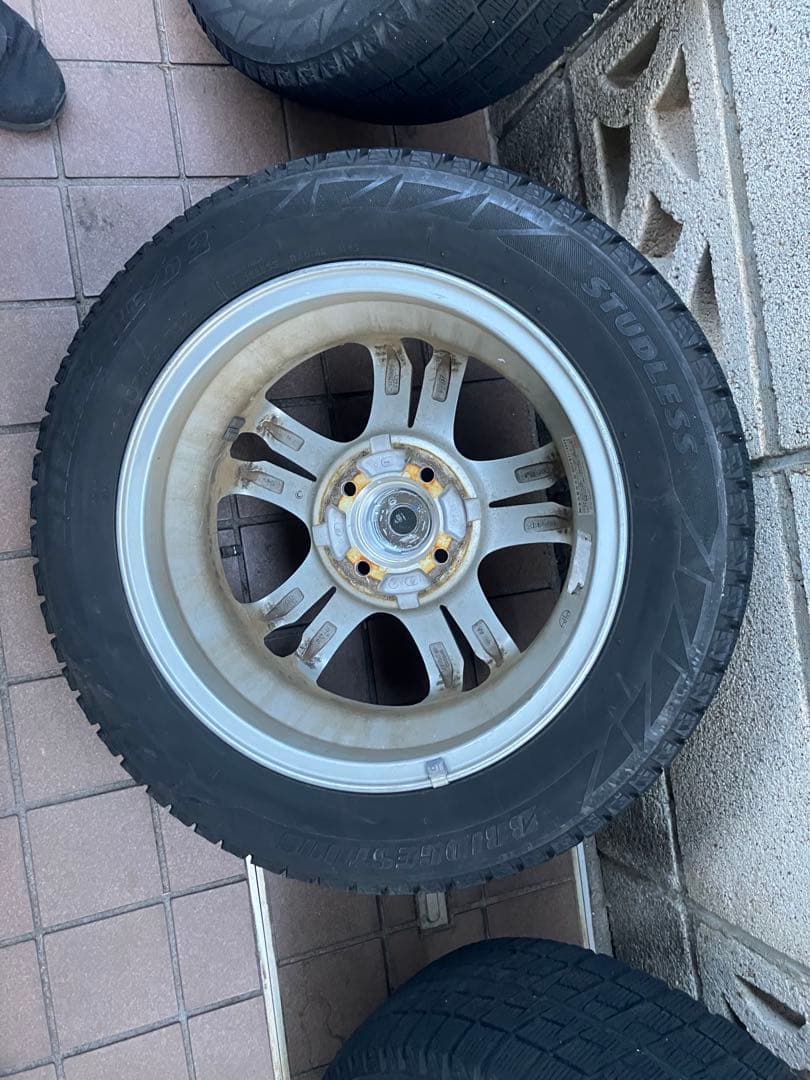 ブリザック REVO スタッドレスタイヤ 165/65R14 79Q ホイール付