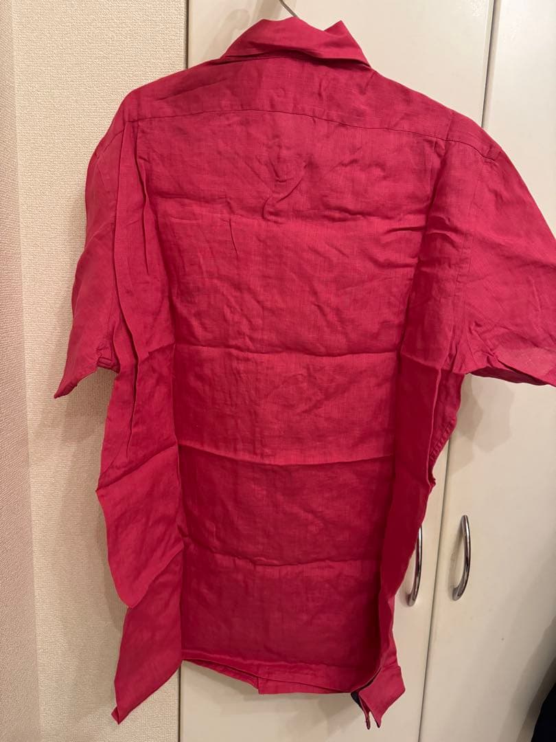 Ralph Lauren purple label赤 半袖シャツ