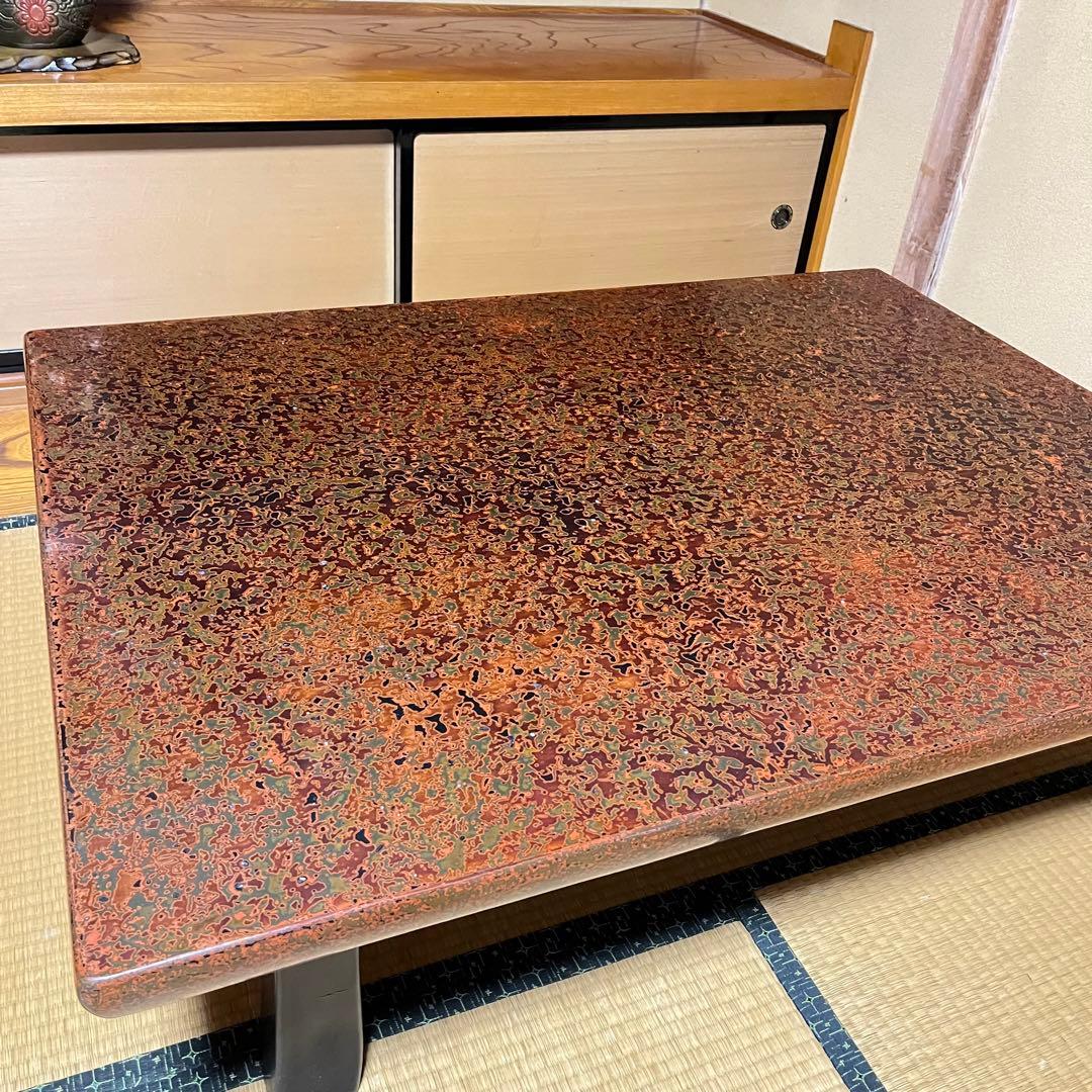 津軽塗　座卓　ローテーブル