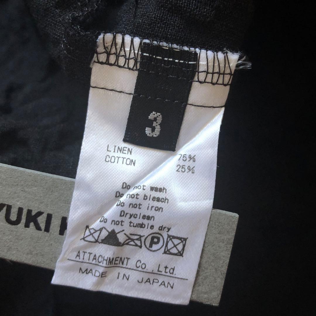 新品未使用 KAZUYUKI KUMAGAI シャンブレーシャツ BLACK 3