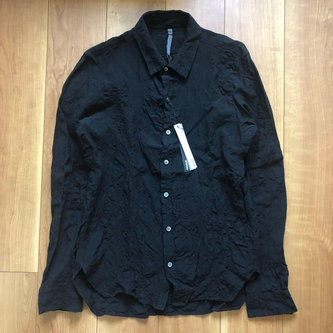 新品未使用 KAZUYUKI KUMAGAI シャンブレーシャツ BLACK 3