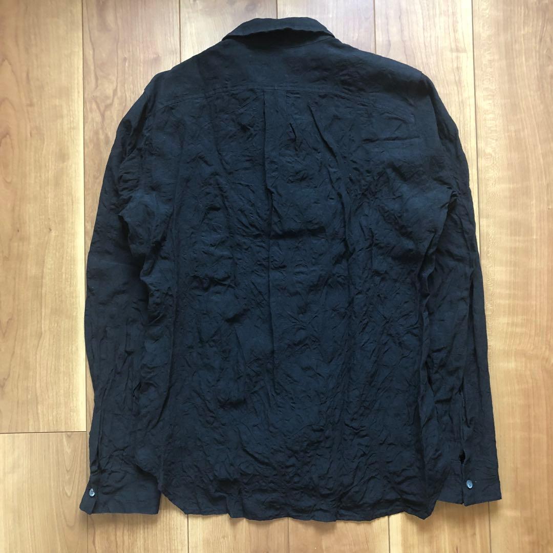 新品未使用 KAZUYUKI KUMAGAI シャンブレーシャツ BLACK 3