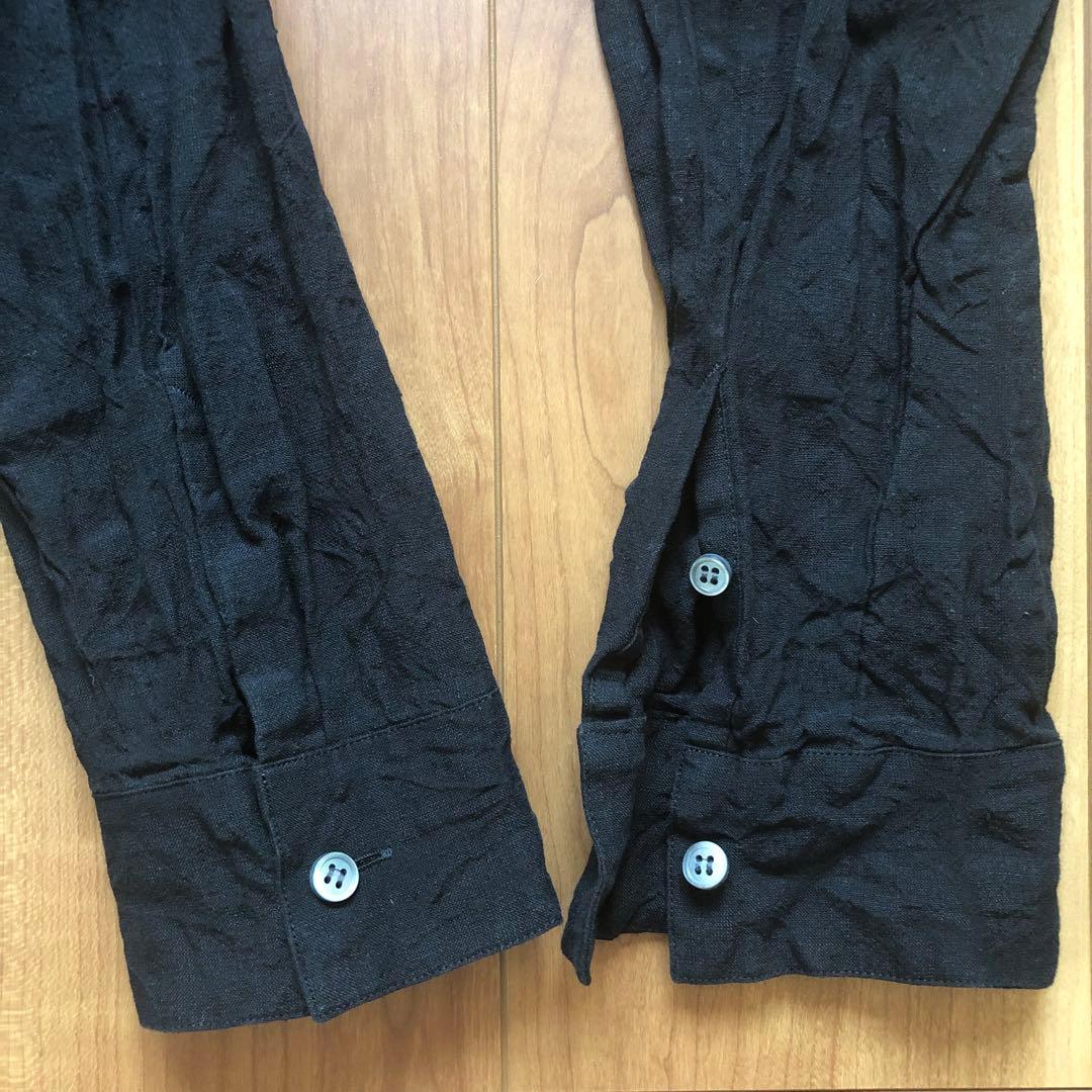 新品未使用 KAZUYUKI KUMAGAI シャンブレーシャツ BLACK 3