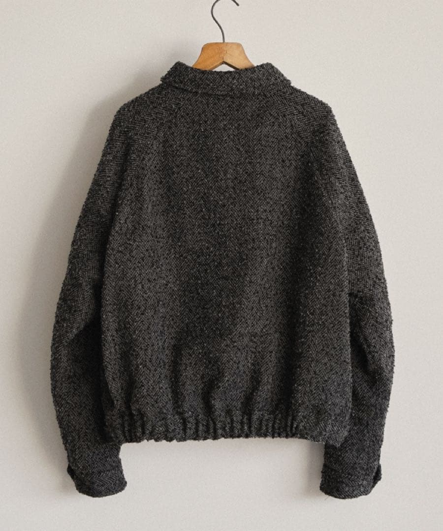 ジャケット・アウター TWEED CROPPED BLOUSON shiun