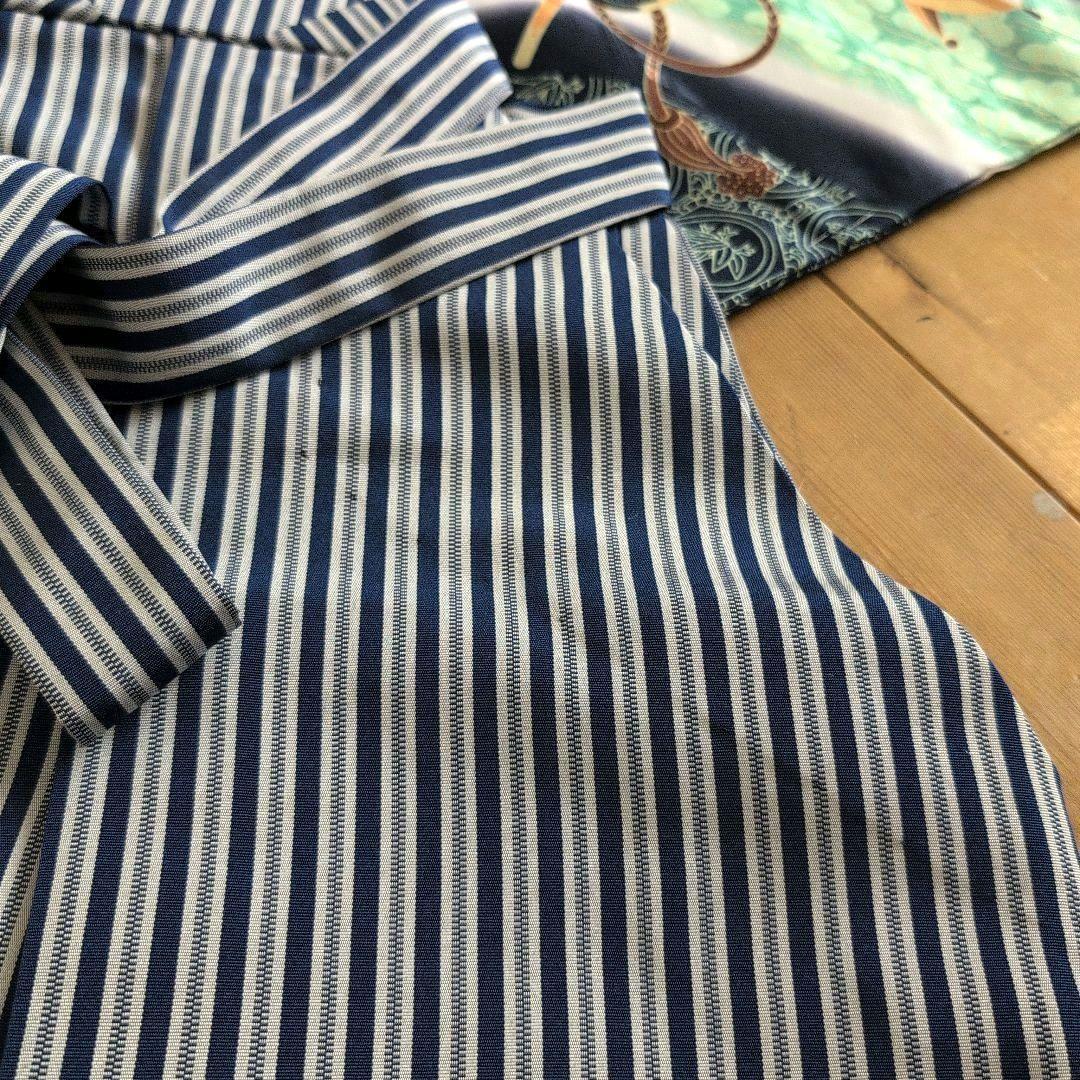 七五三　男の子　３歳　NAVY【羽織/着物/袴セット】