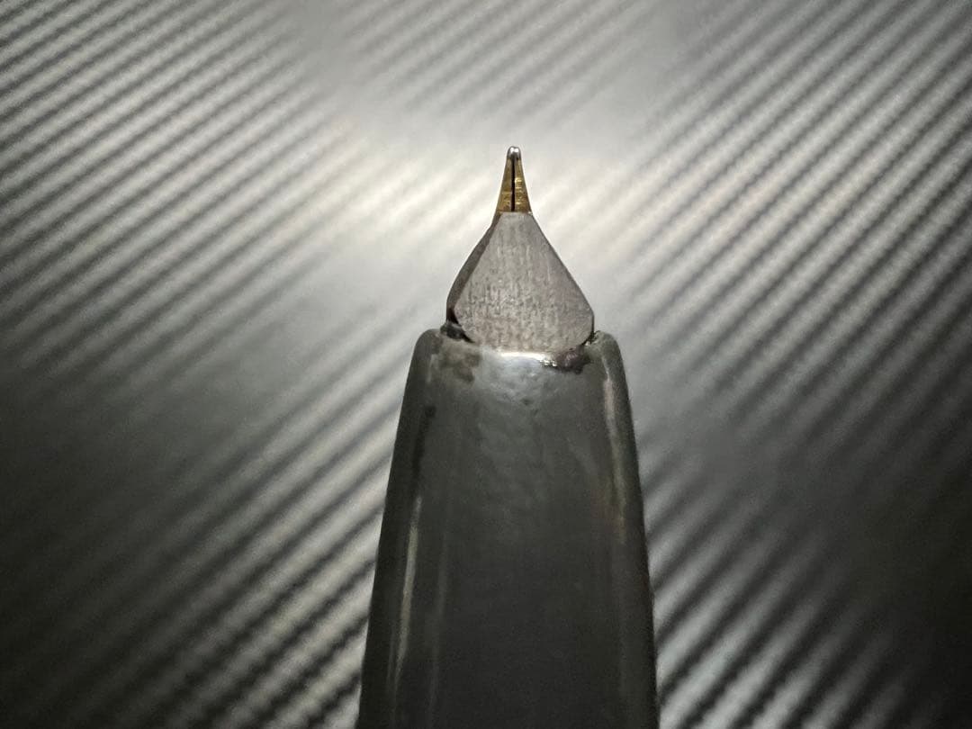 モンブラン 万年筆 美品 12 グレー EF