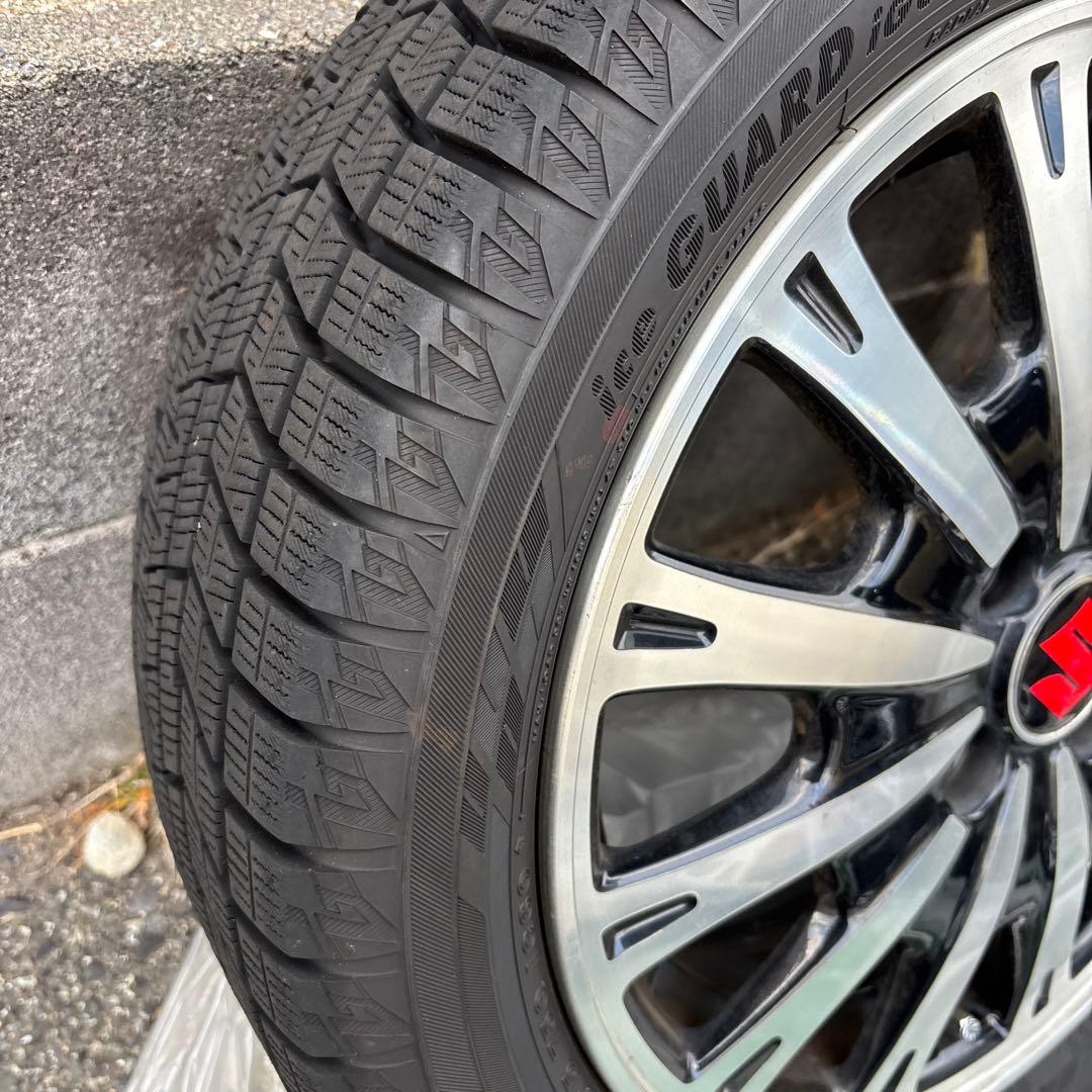 【送料込】165/55R15 ヨコハマ　スタッドレス　アイスガードホイールセット