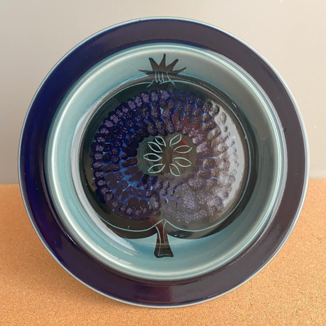 アラビア FRUCTUS フラクタス 青 ブルー Φ20 プレート 1枚 C