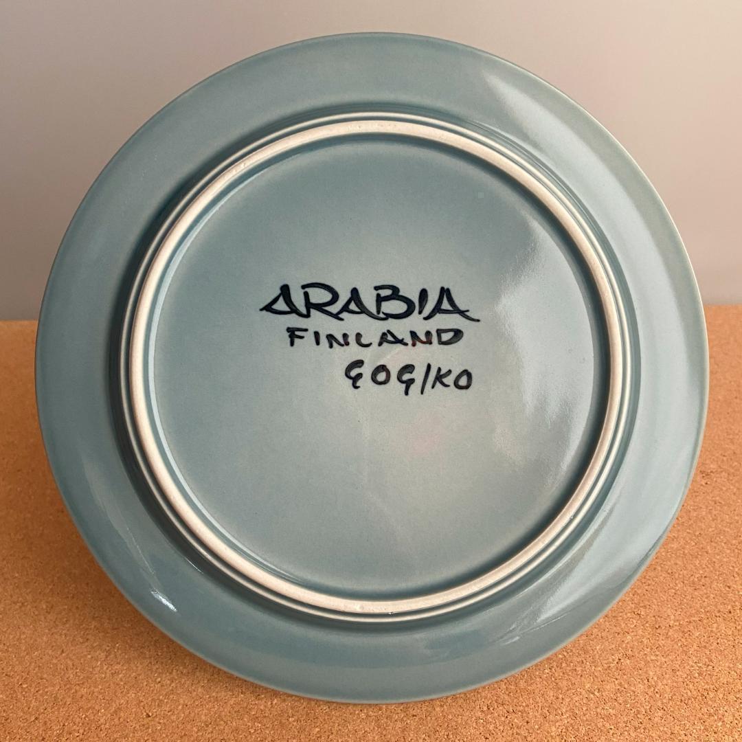 アラビア FRUCTUS フラクタス 青 ブルー Φ20 プレート 1枚 C