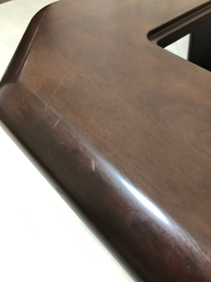 FUJI　FURNITURE デザイン木製曲がり木センターテーブル