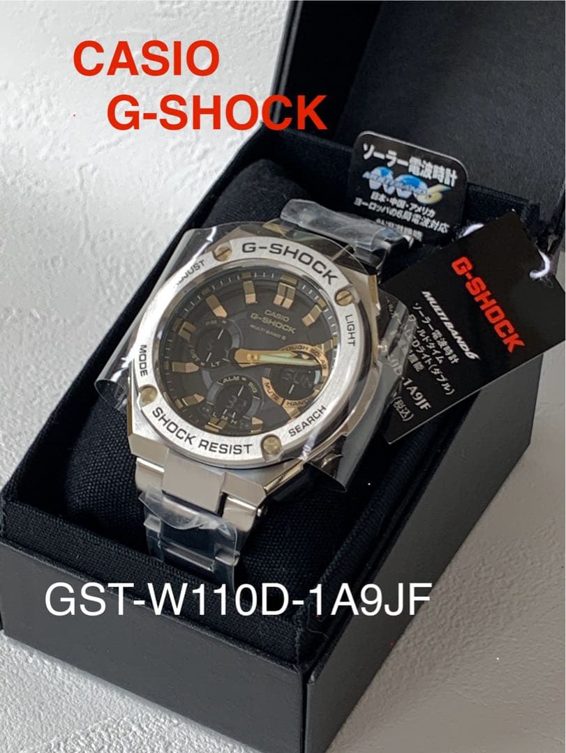 デ*デ様 CASIO G-SHOCK GST-W110D-1A9JF