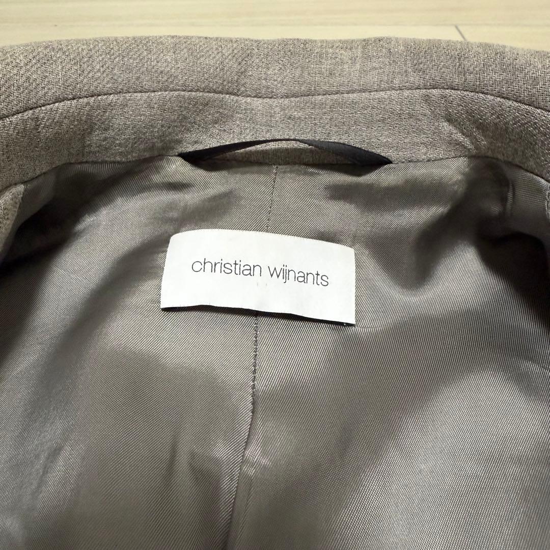 【美品✨】クリスチャン ワイナンツ チェスターコート ロング コート 36