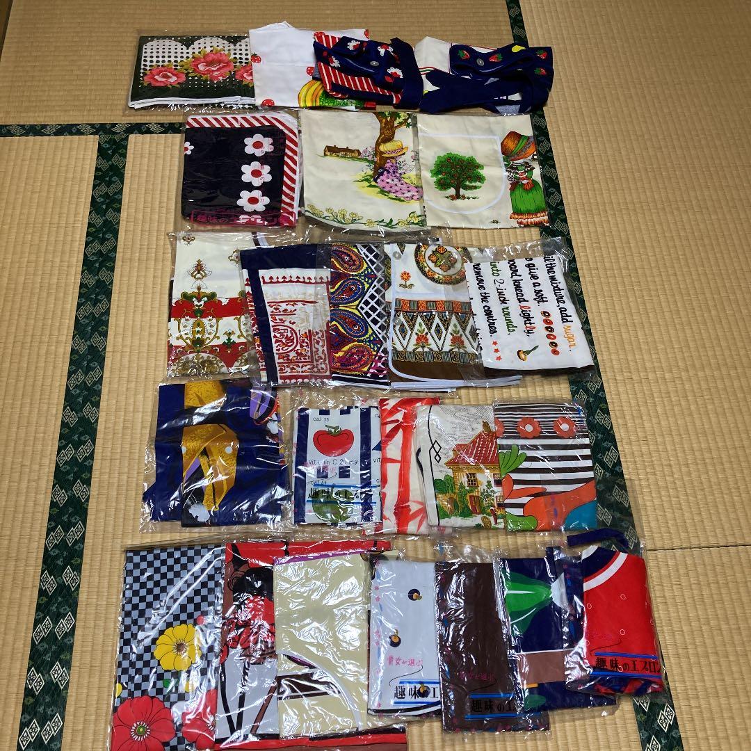 昭和レトロなエプロン24枚