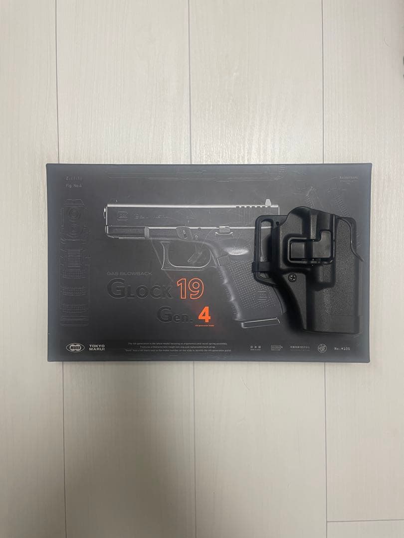 東京マルイ Glock 19 Gen 4 ガスガン 実物ホルスター付属