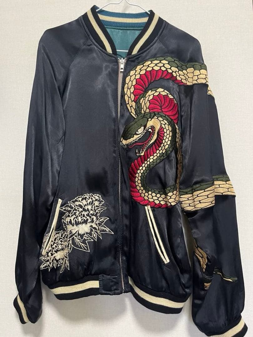 ✴︎再値下げしました✴︎ 百花繚乱　スカジャン　リバーシブル