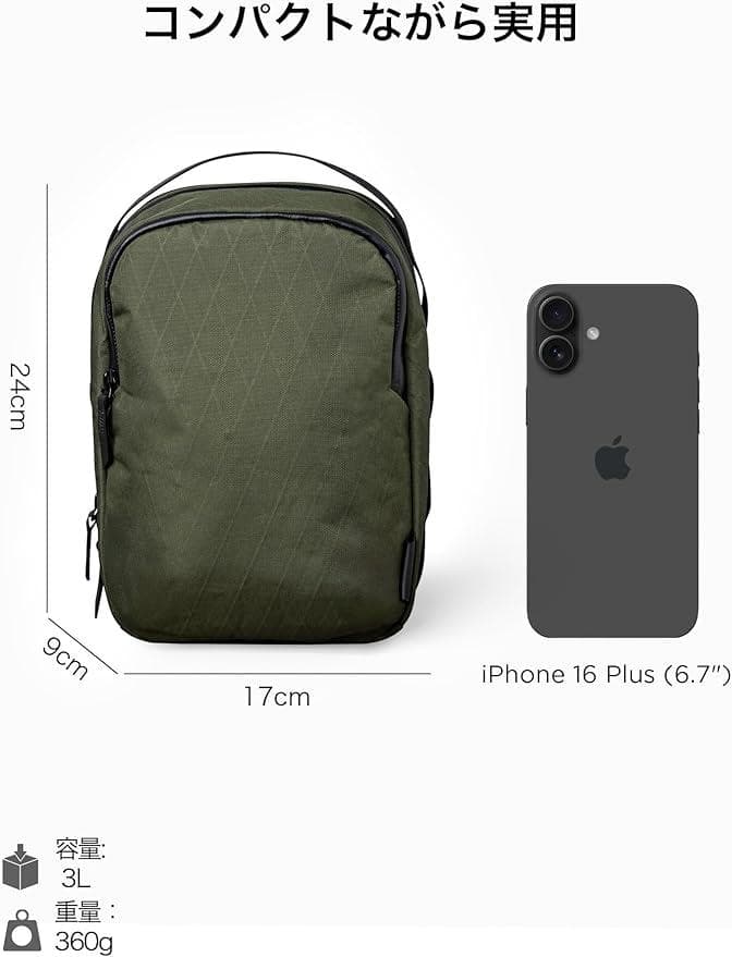 新品 ALPAKA Metro Sling Max X-PAC ショルダーバッグ