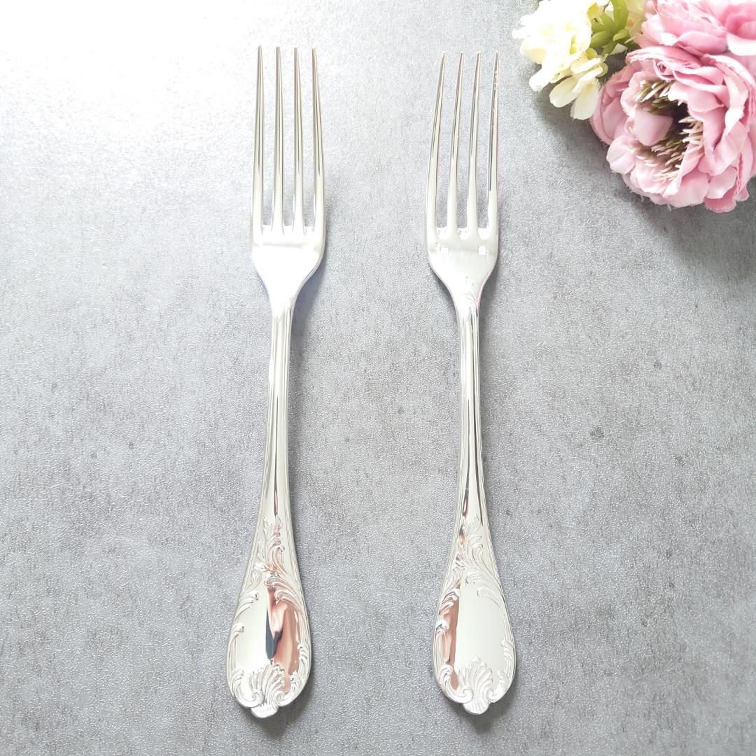 クリストフル マルリー テーブルフォーク 2点