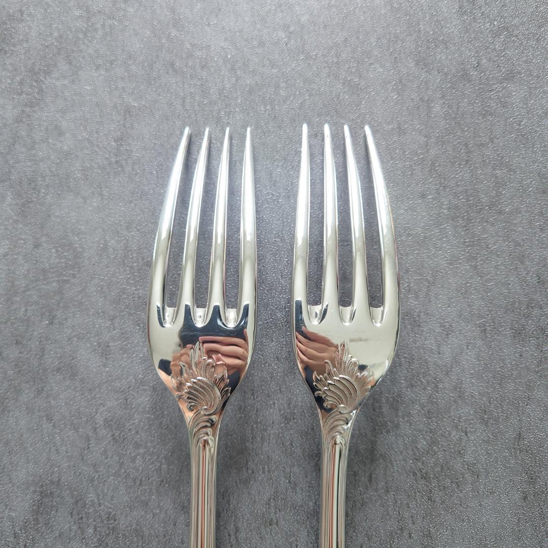 クリストフル マルリー テーブルフォーク 2点