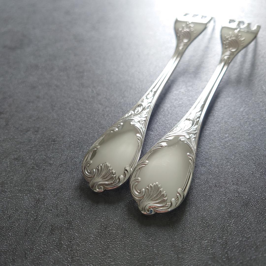 クリストフル マルリー テーブルフォーク 2点