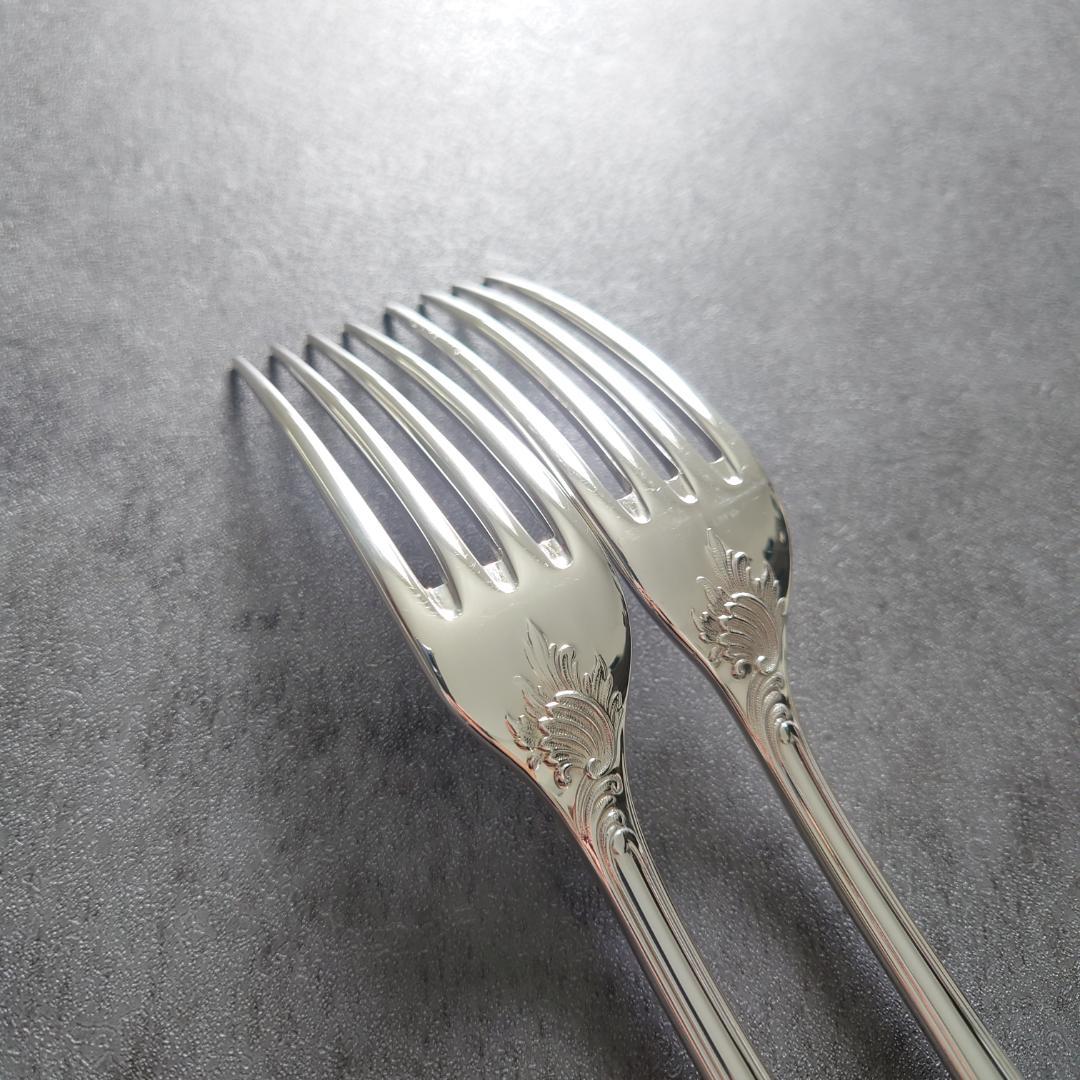 クリストフル マルリー テーブルフォーク 2点