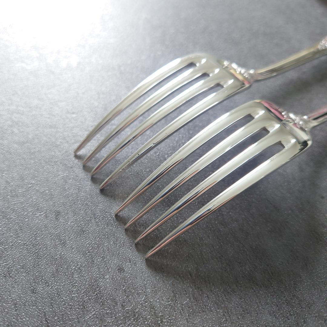 クリストフル マルリー テーブルフォーク 2点