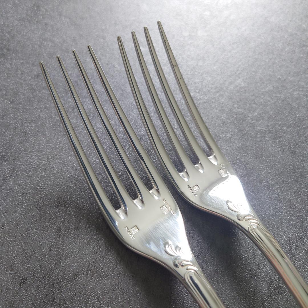 クリストフル マルリー テーブルフォーク 2点