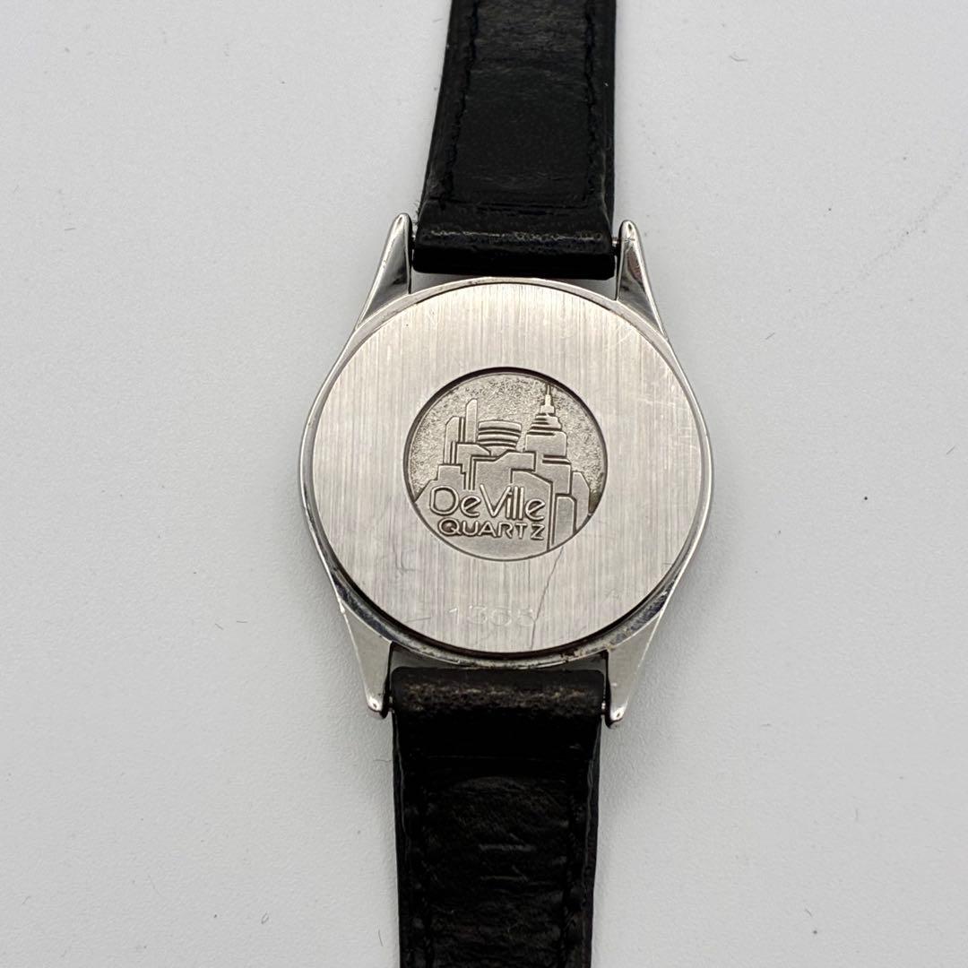 OMEGA オメガ　腕時計　デビル　稼動品　プッシュ式　黒　シルバー　1365