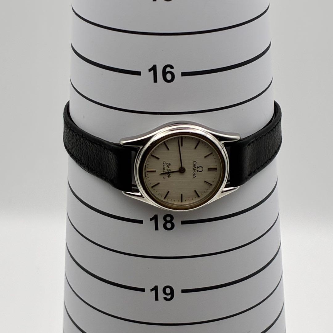 OMEGA オメガ　腕時計　デビル　稼動品　プッシュ式　黒　シルバー　1365