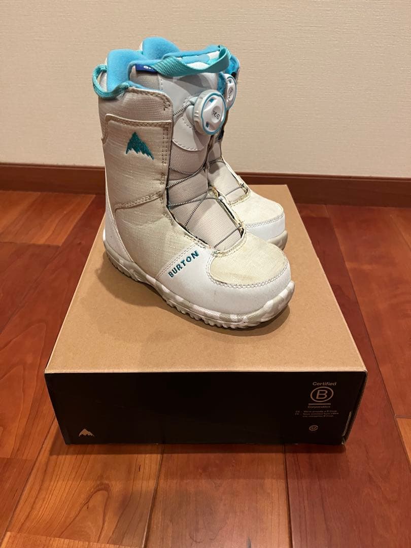 美品★バートングロムボア キッズ 20-21cm 箱付き　インソール切ってません