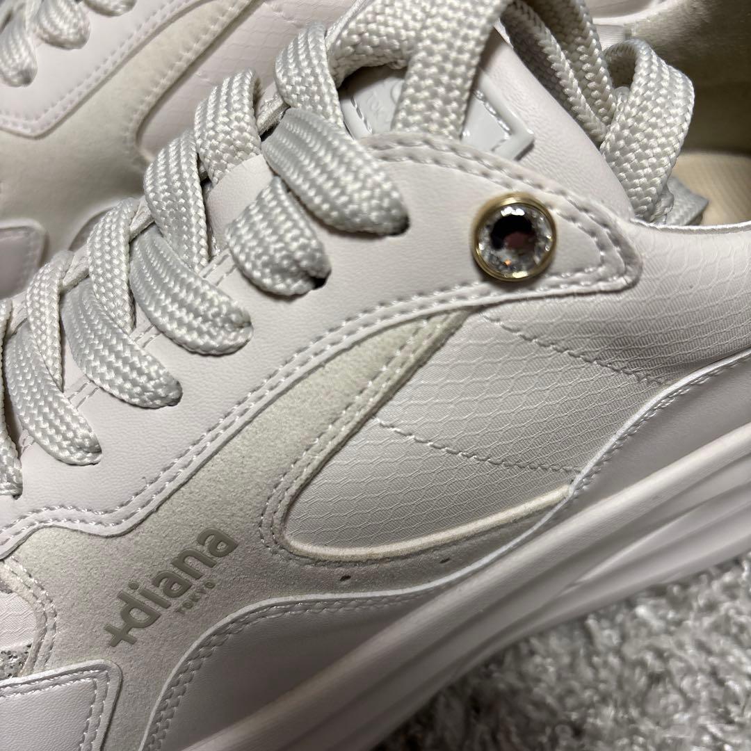 ダイアナ　完売　ボリュームソールスニーカー　24cm