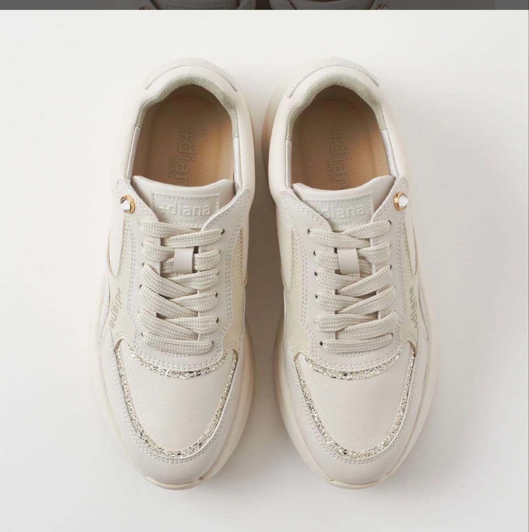 ダイアナ　完売　ボリュームソールスニーカー　24cm