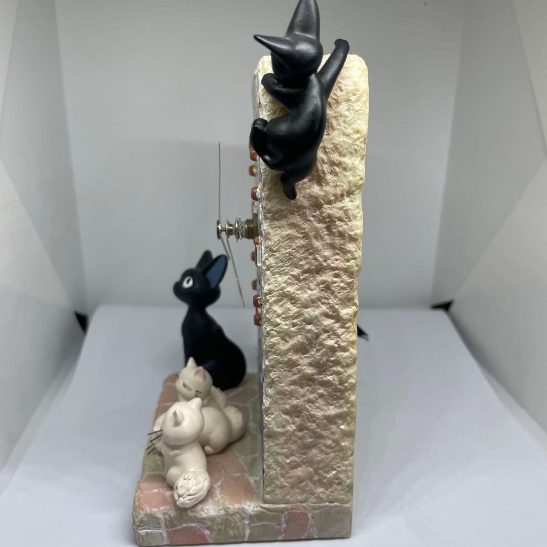 【廃盤】魔女の宅急便 ジジ モザイクアート ジオラマ置時計 ベネリック製 ジブリ