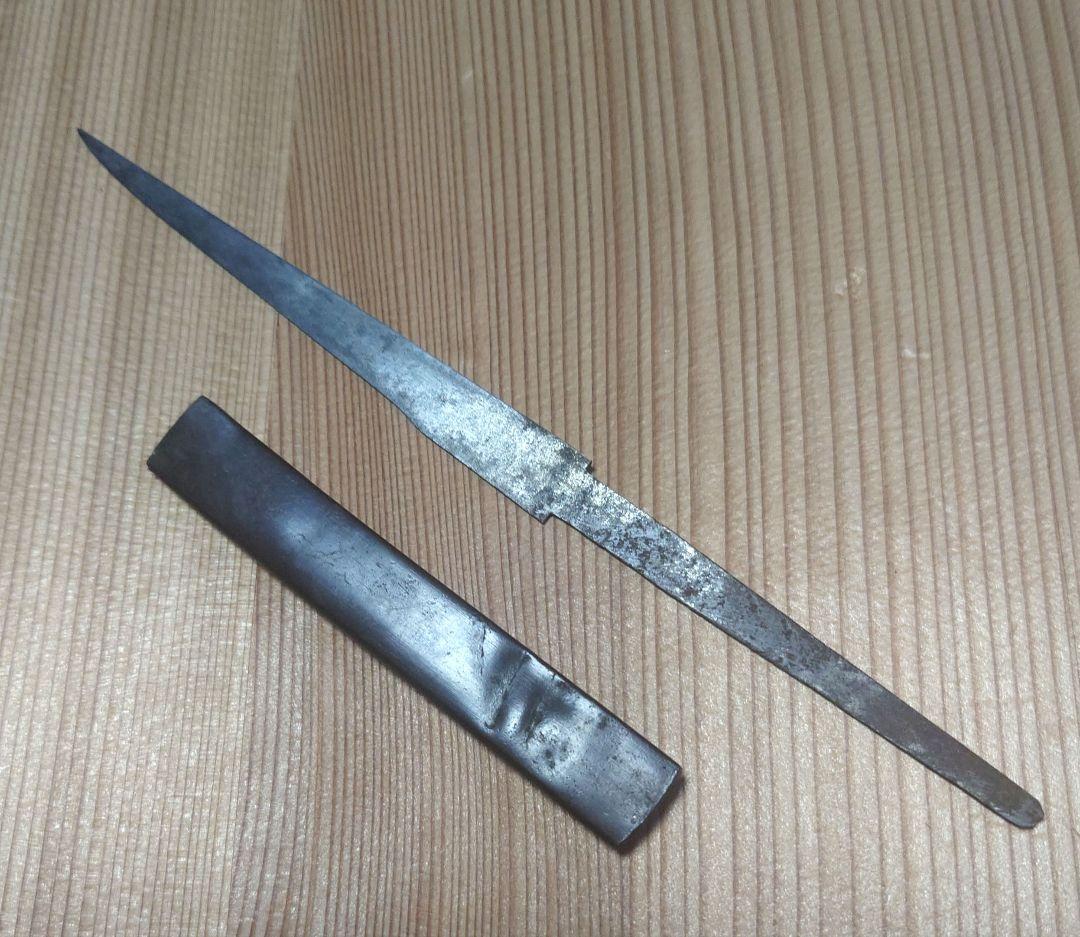 時代刀装具　小柄在銘⑤