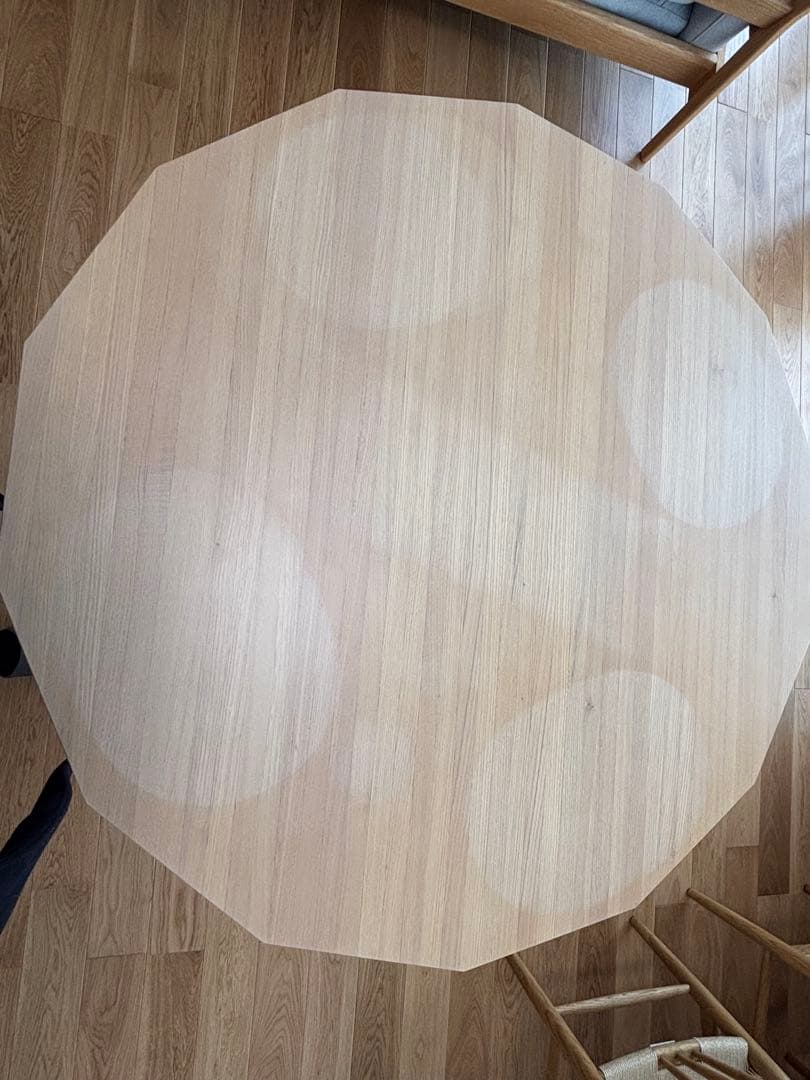 展示品（日焼あり）カリモク　ニュースタンダード　ダイニングテーブル　カラーウッド