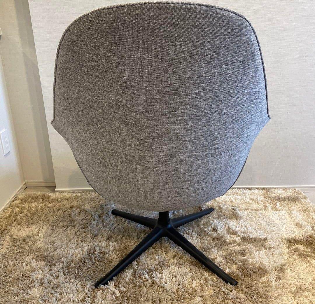 オレンジ365新同品40万BoConceptリビングチェア グレー