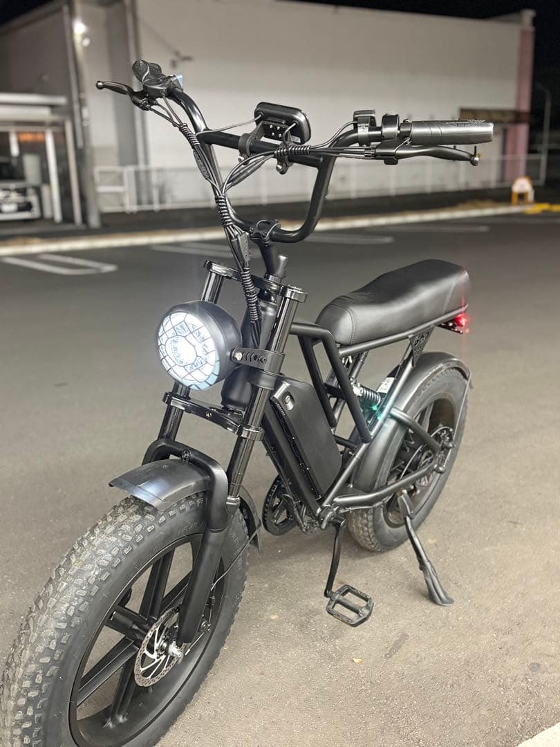 週末値引き 電動アシスト ファットバイク 関東圏なら配達可 5千円引き