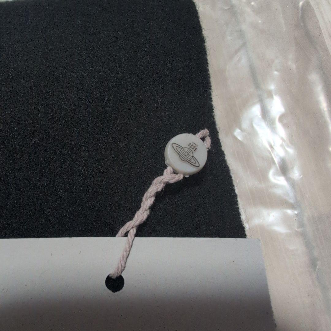 新品 未使用 Vivienne Westwood オーブ マフラー 黒