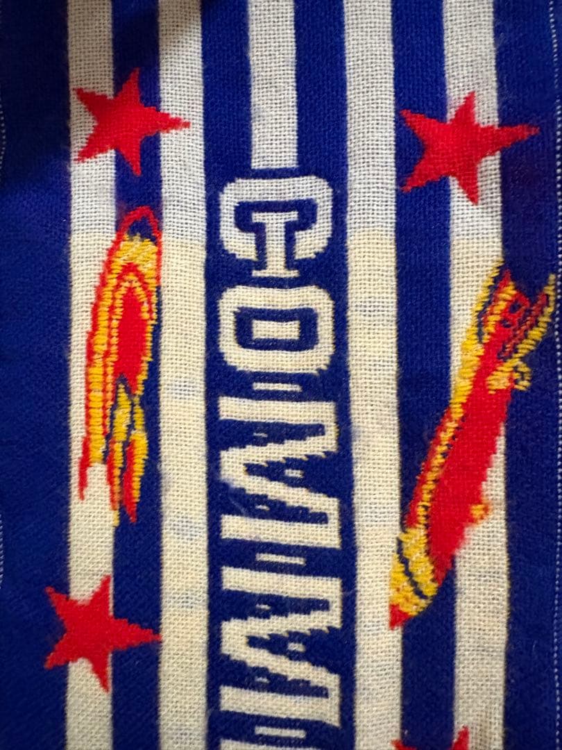 COMME des GARÇONS ストライプマフラーサッカー コムデギャルソン