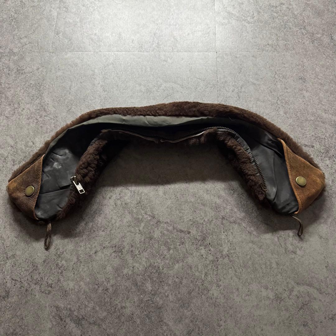 【90s vintage】フライトジャケット　G-1 A-2 短丈　本革　襟ボア