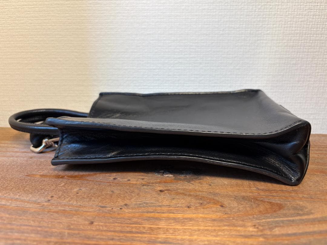 diesel★ユニセックス★レザー ショルダーバッグ★MINI★ブラック