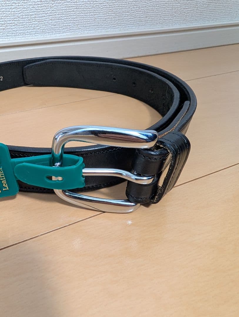トリーレザー ベルト 32 黒