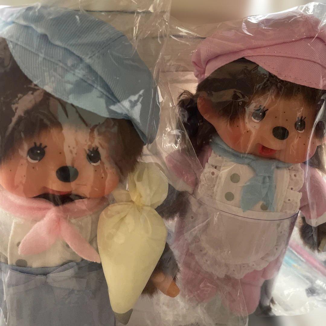 東京駅限定　パティスリーモンチッチぬいぐるみS 男の子　女の子